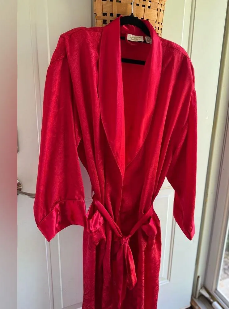 Victorias Secret Gold Label Belted Robe - Image 2