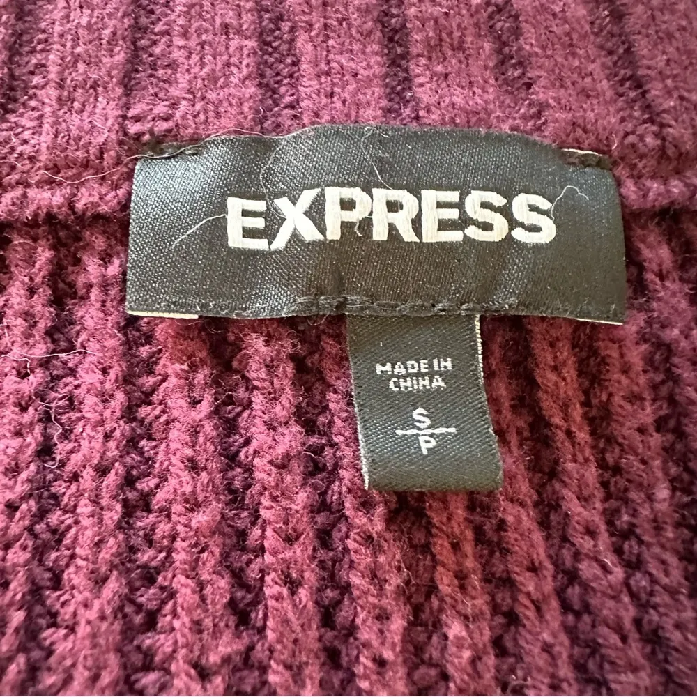 Express Pink Off-the-Shoulder Sweater - Image 5