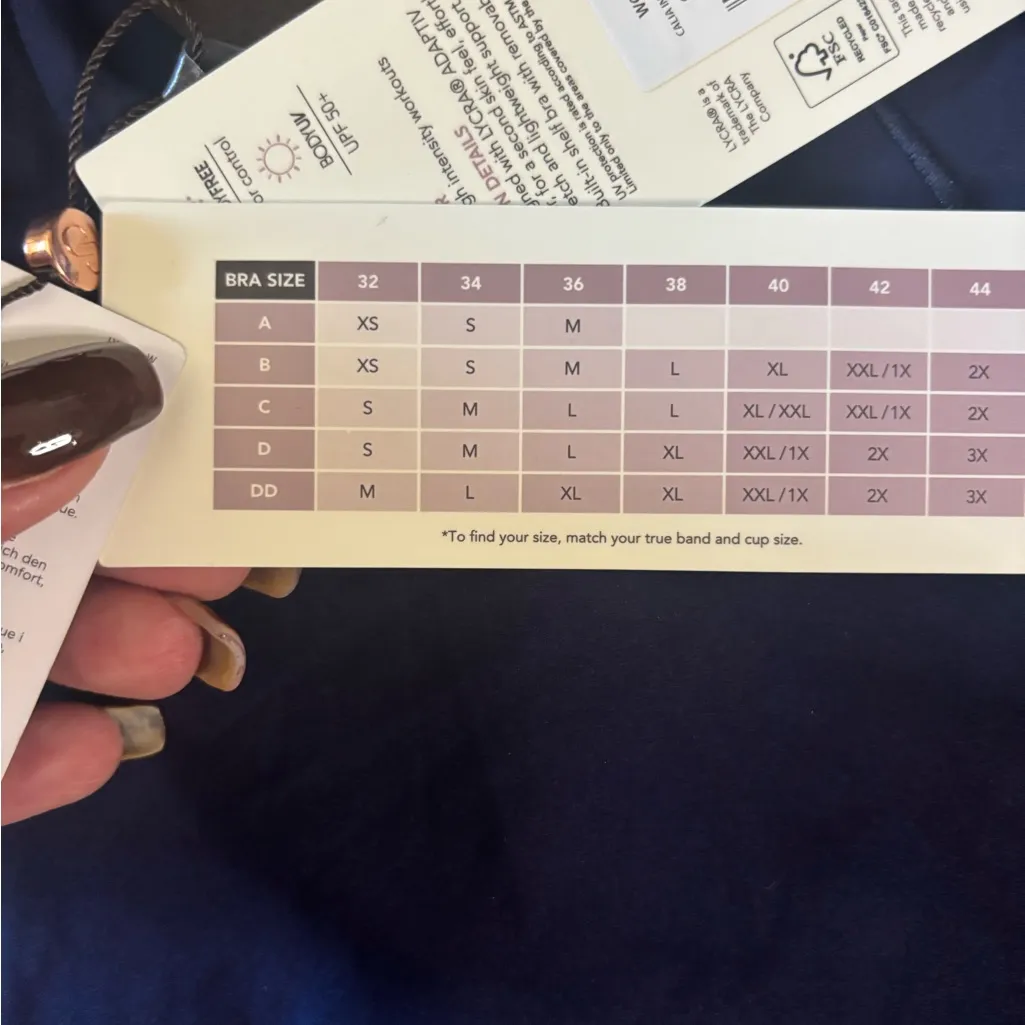 Calia Inspire Scoop Neck Tank Opulent Blue NWT Women’s XS - Image 6