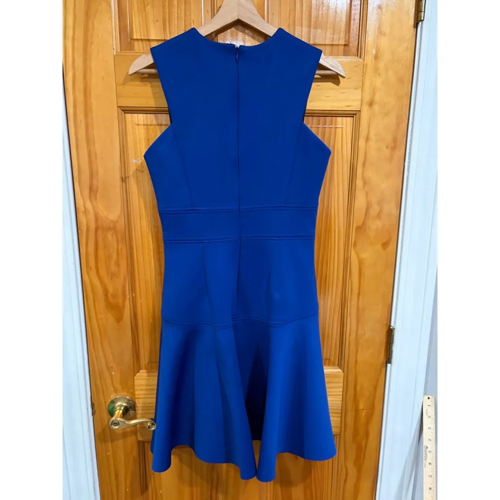 Rebecca Taylor Cobalt Blue Sleeveless Fit & Flare Dress Size 2 NWT - Image 5