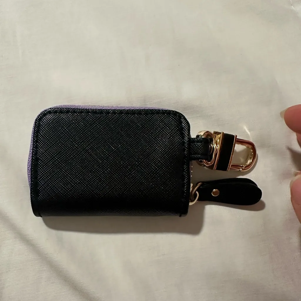Black and Purple Kids Wallet - Image 2
