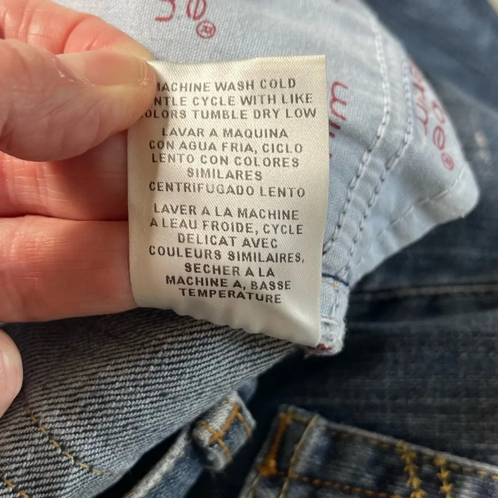 Bebe Distressed Flared  jeans size 27 - Image 8