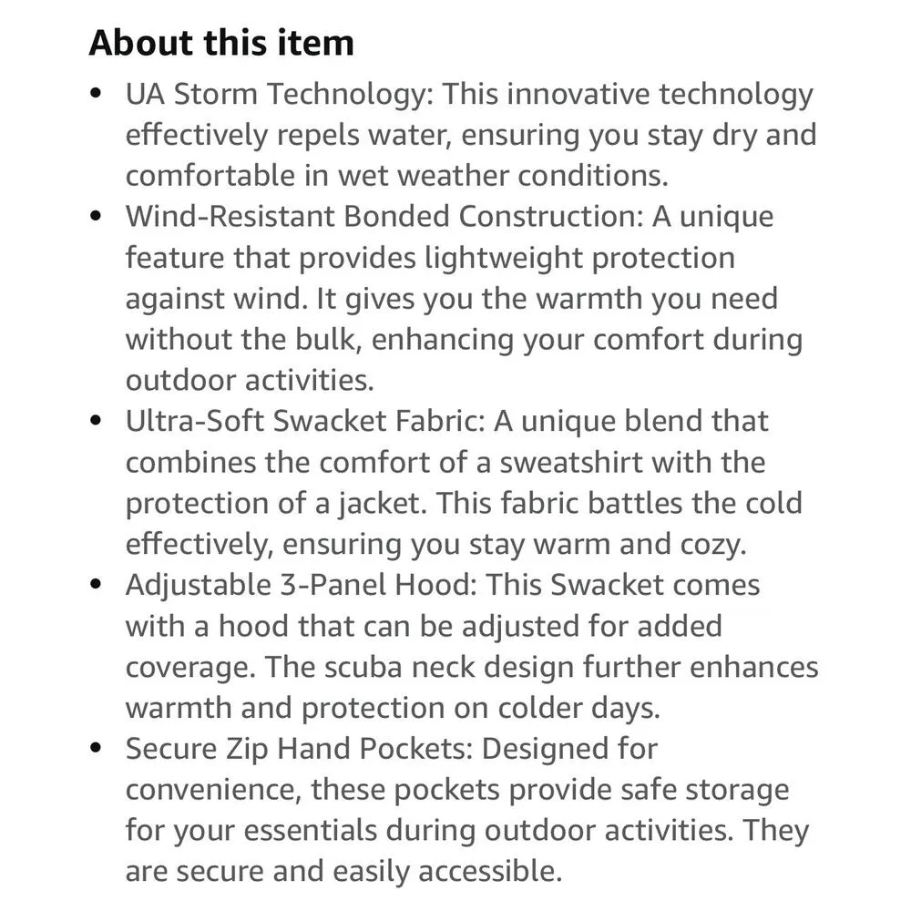 University of Mary Marauders Football Under Armour Swacket Fleece Jacket Women M - Image 14