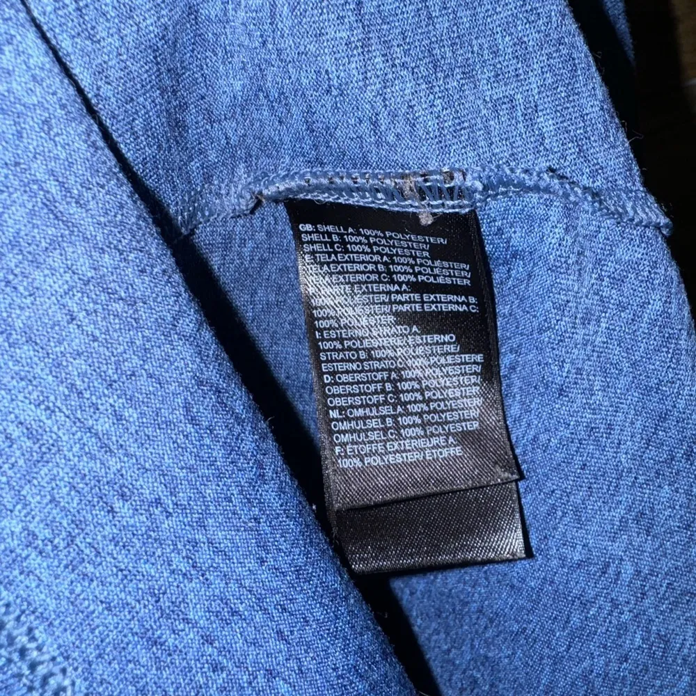 The North Face Reactor FlashDry Pullover Hoodie S Blue Lightweight Active Jersey - Image 3