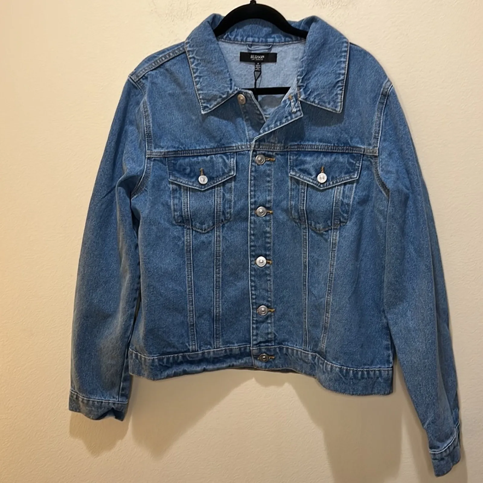 Hudson Jeans Trucker Denim Jacket Size 1X - Image 6
