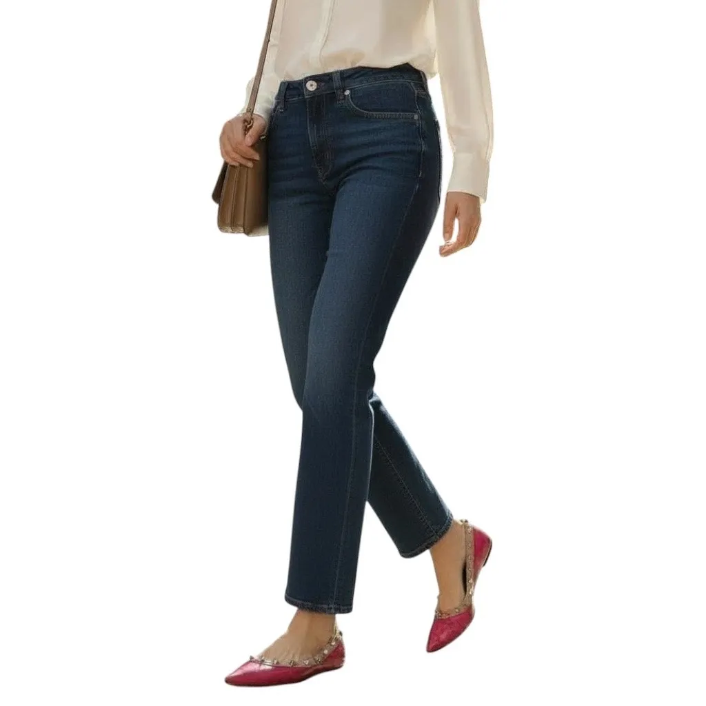 Valentino Garavani Rockstud Two Tone Poined Toe Flats Red Pink Size 40 - Image 2