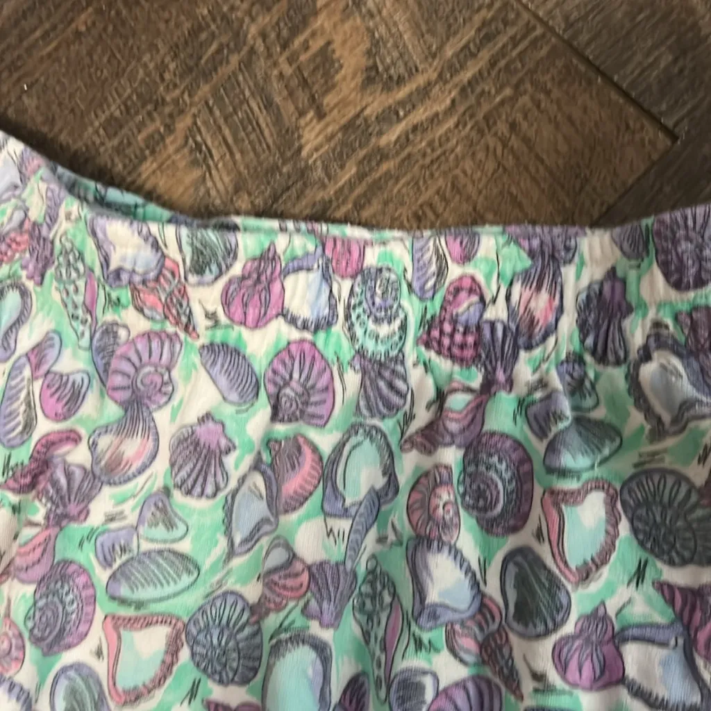 Vintage KORET FRANCISCA Seashell Coastal Skirt W/‎ Pockets Size Petite Large - Image 3