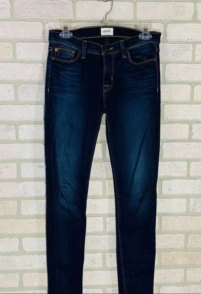 Hudson Colette Midrise Skinny Jeans in Voyager Wash Size 27 - Image 6