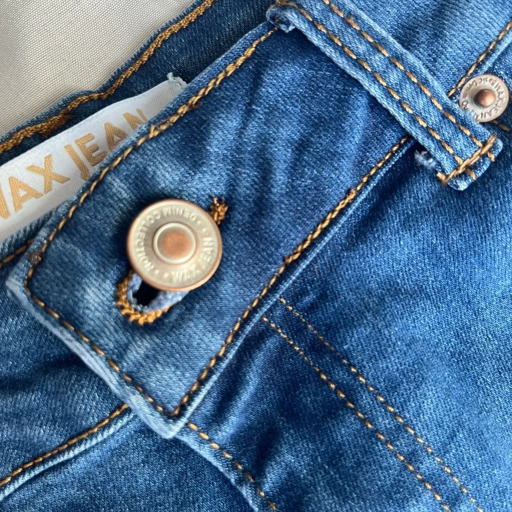 Wax Jean Blue High-Waisted Jean Shorts - Image 6