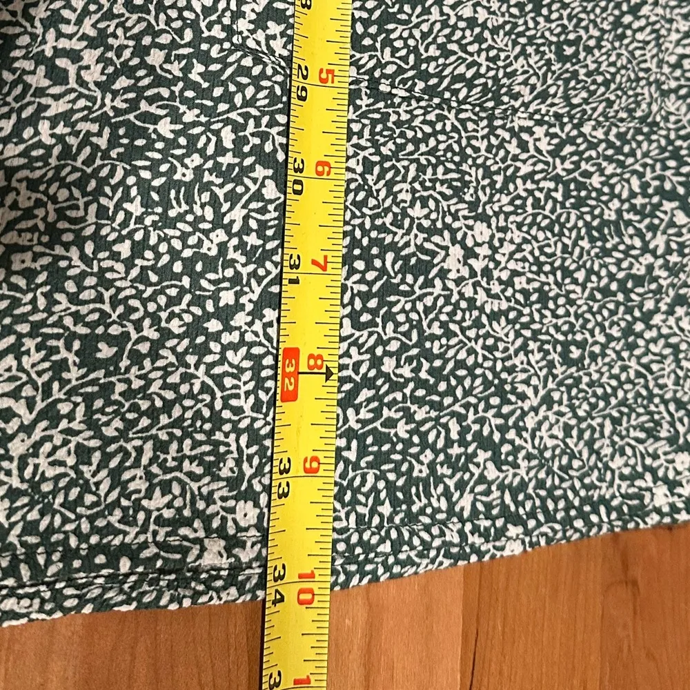 Princess Polly Babydoll dress Dark Green Mini Floral Dress with Pockets size 6 - Image 8