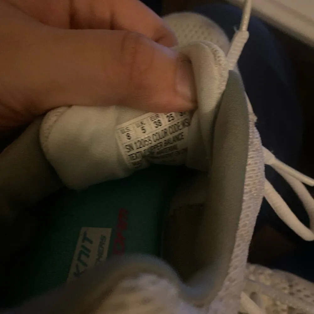 Skechers Womens Flex Appeal White Sneakers Walking Shoes US 8 - Image 5