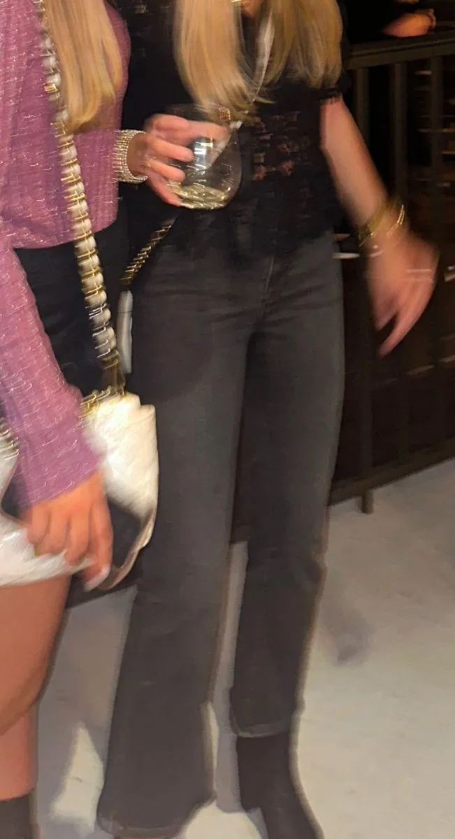 Frame Le Crop Denim Mini Boot - Image 6