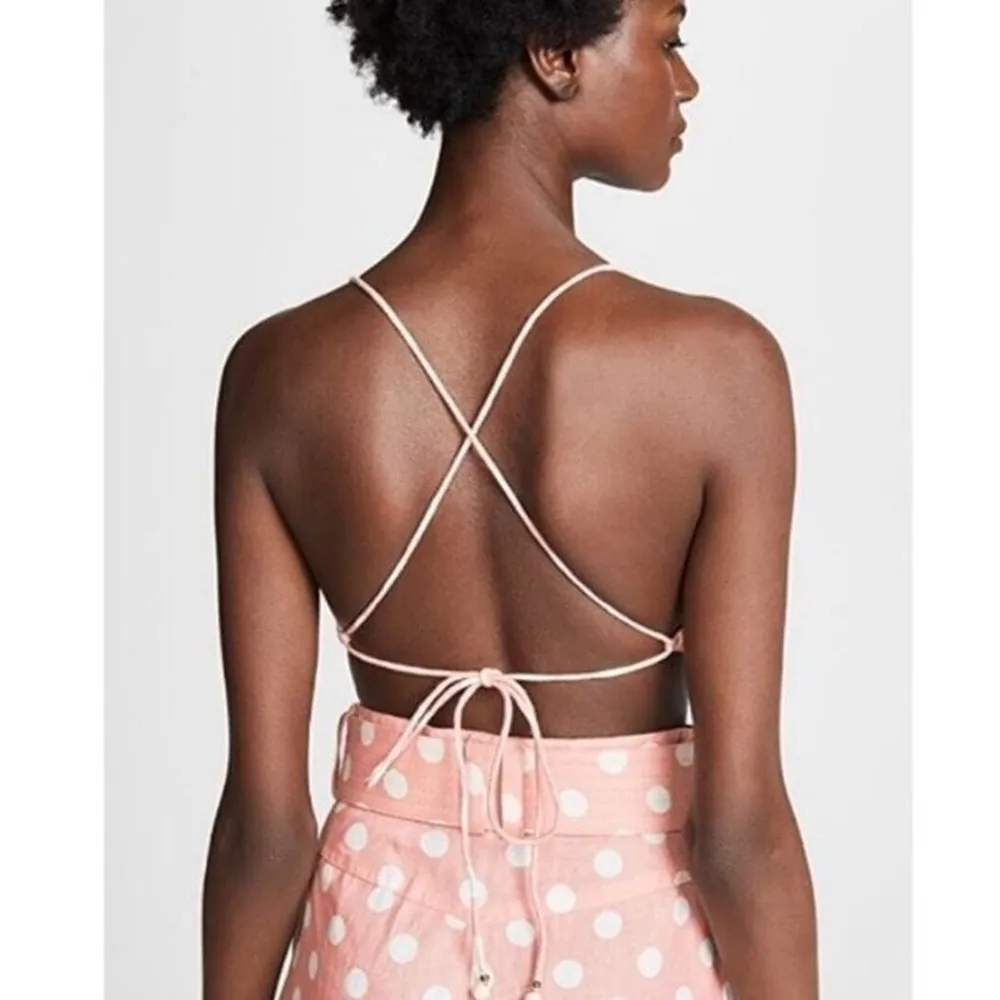 NWT Zimmermann Linen Corsage Tie Top - Image 6