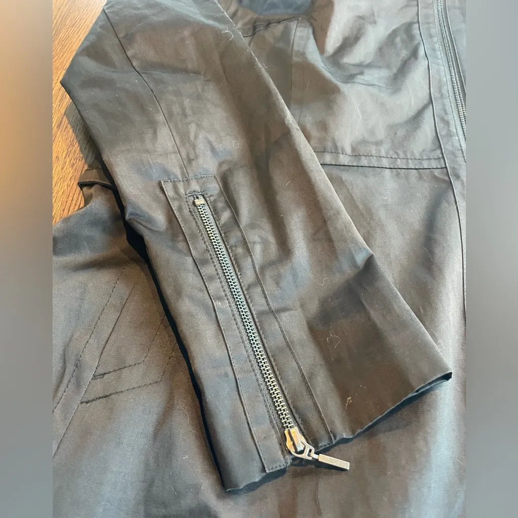 Green With Envy Black Trench Coat - Image 7