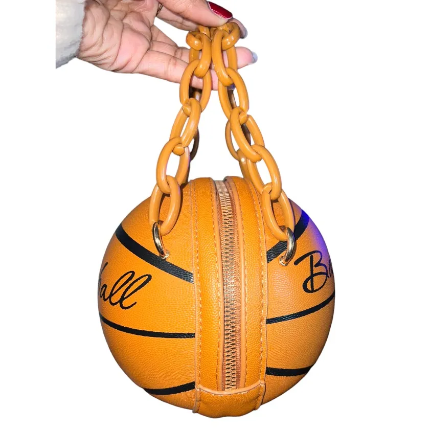 Basketball Shape Handbag - Image 5