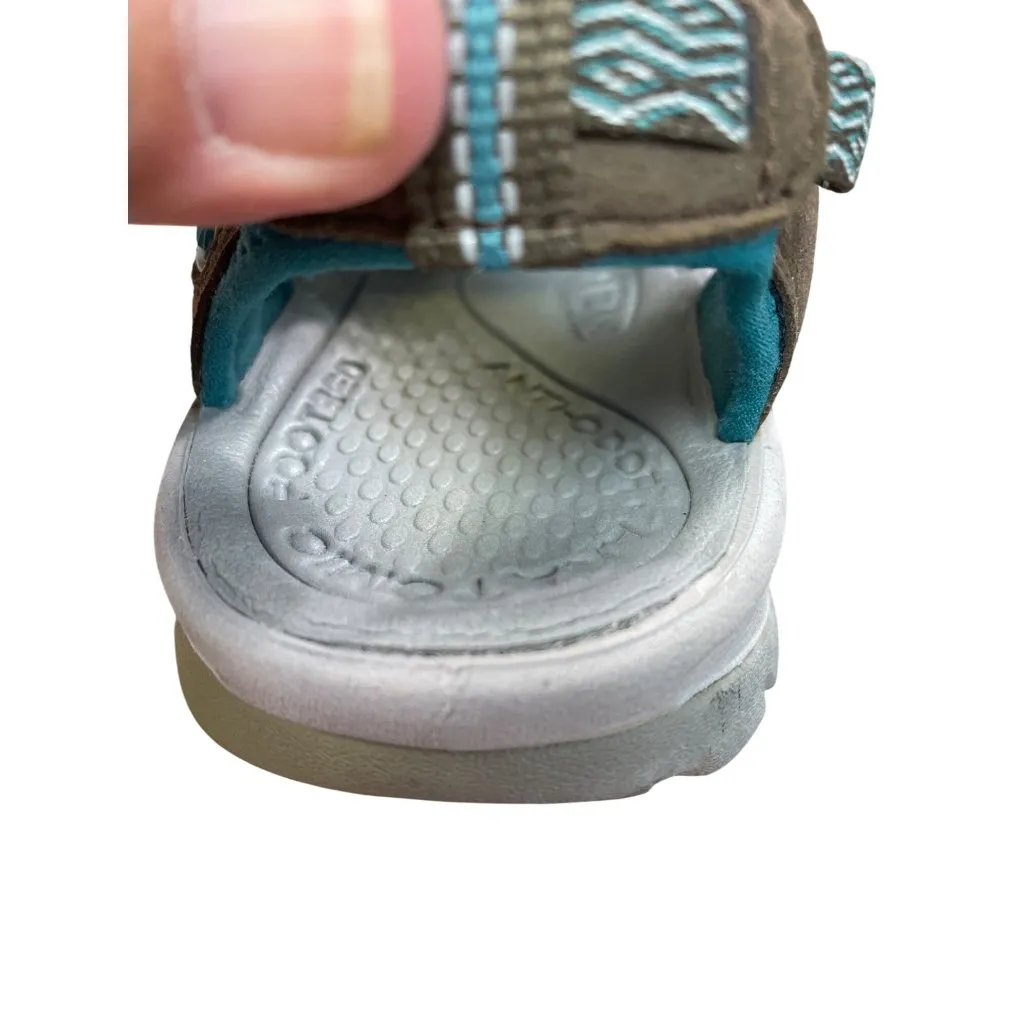 Keen Womens Turquoise & Brown Water Hiking Shoes Size 6 SKU 8842 - Image 11