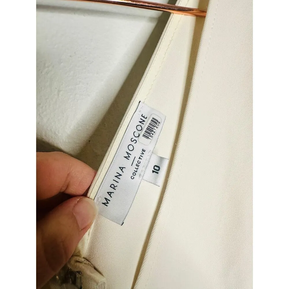 MARINA MOSCONE COLLECTIVE White V - Image 8