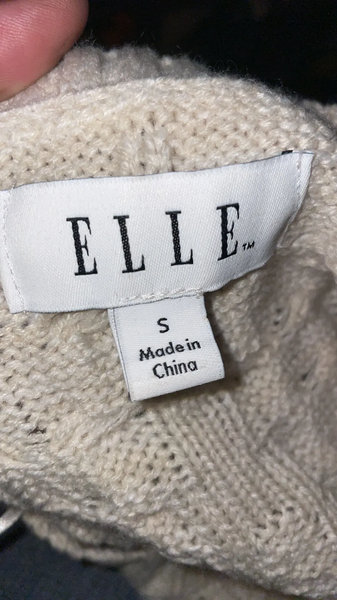 Elle Layered Cable Knit Sweater  - Image 5
