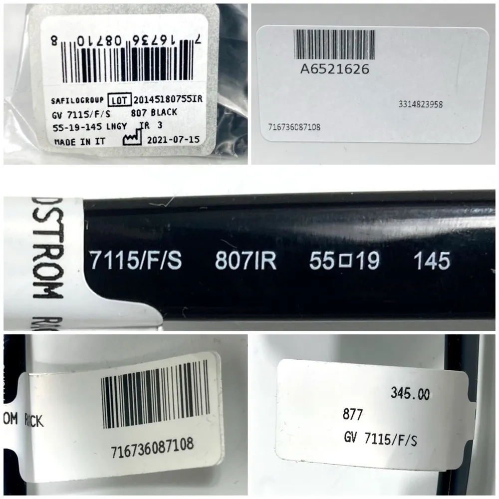 Givenchy 55mm Special Fit Gradient Sunglasses Black Gray NWT - Image 16