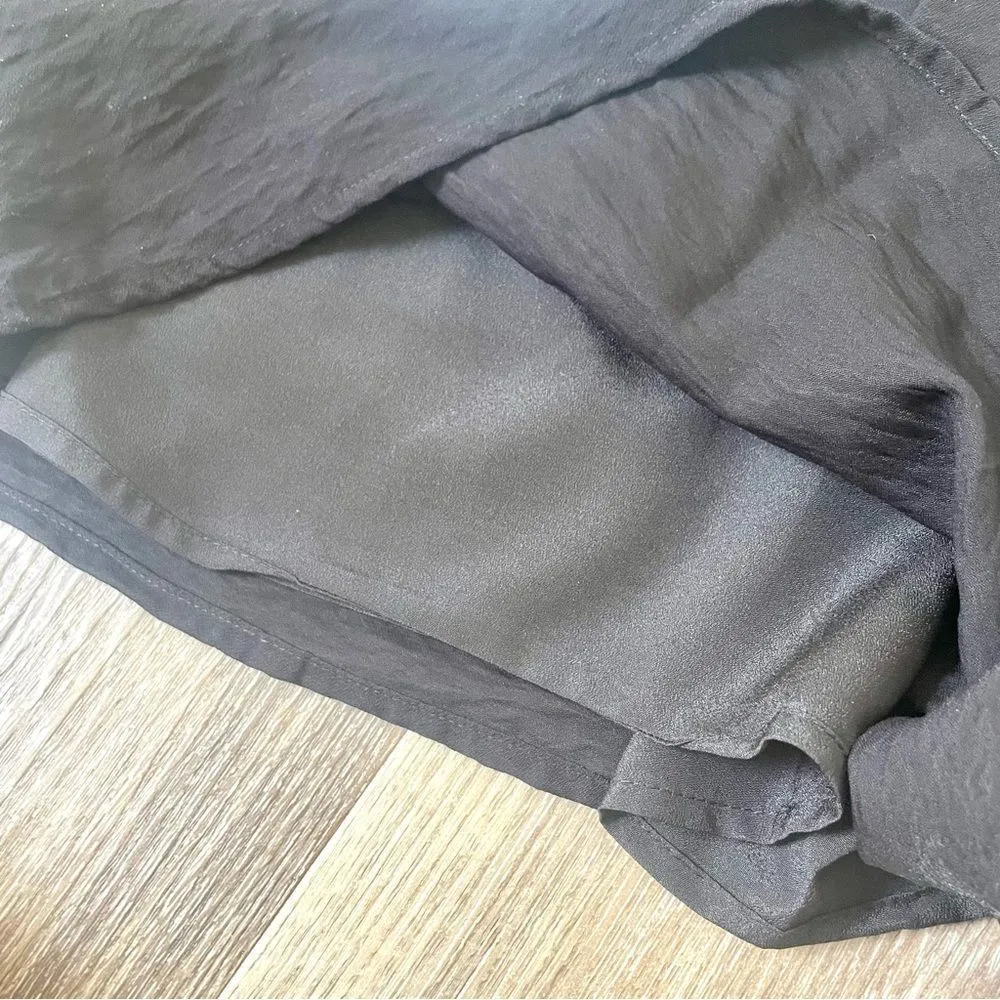 Forever 21 black flare pocket shorts NWT - Image 7