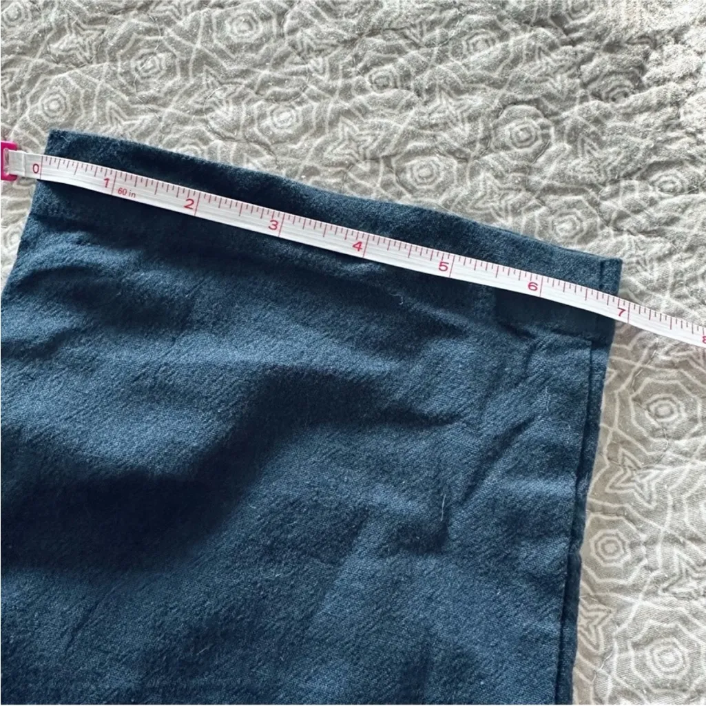 NEW! Laude the Label Navy Blue 100% Cotton Harem Ankle Pants Size XS - Image 13