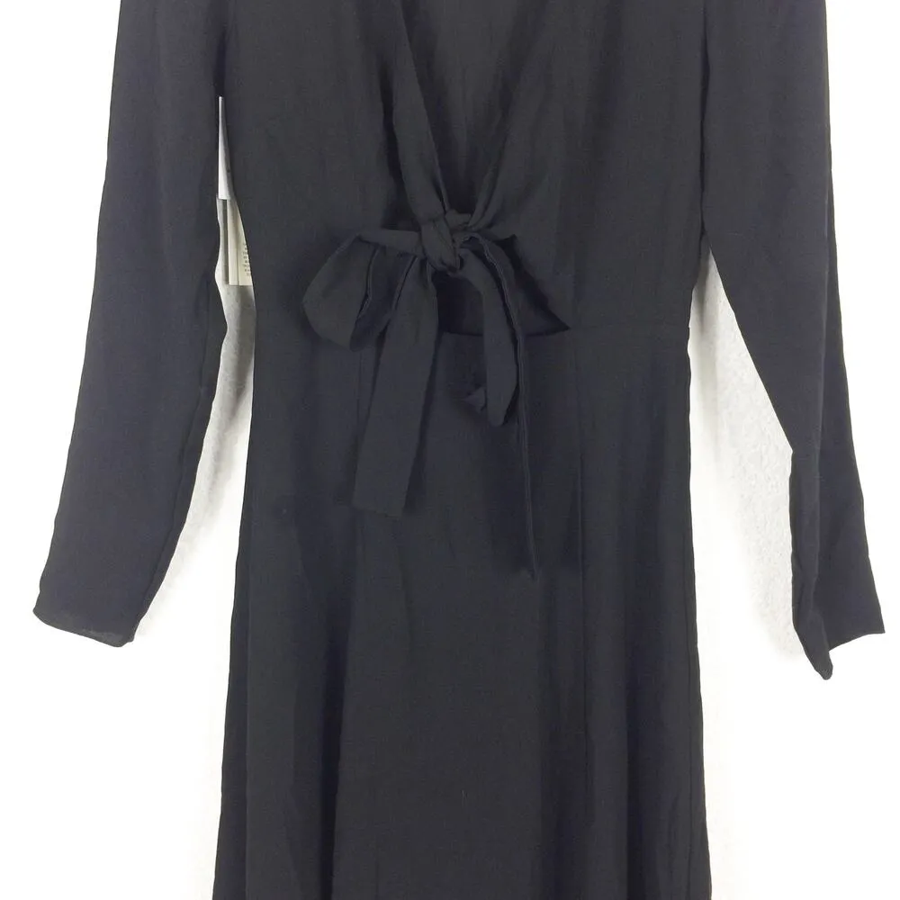 NWT Aritzia Wilfred Aubagne Black Midi Dress - Image 10