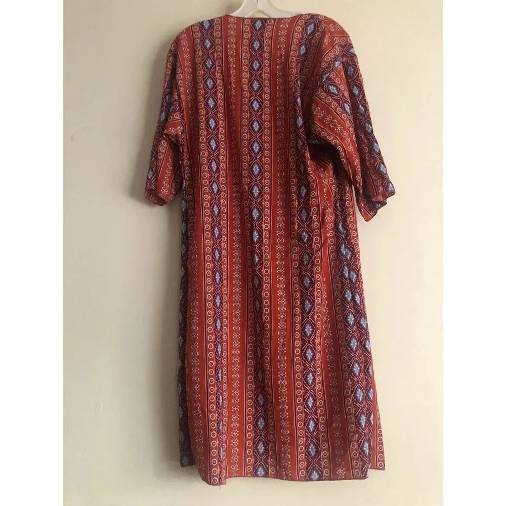 Women’s LuLaRoe Beach cover up Open Front Kimono Duster - Image 2