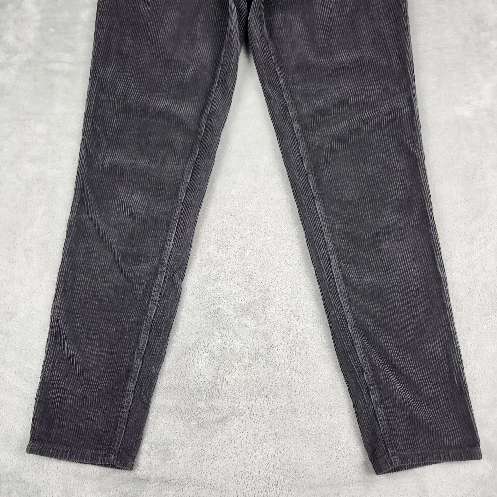 UO BDG Womens High Rise Mom Corduroy Pants Gray Size 27 - Image 3