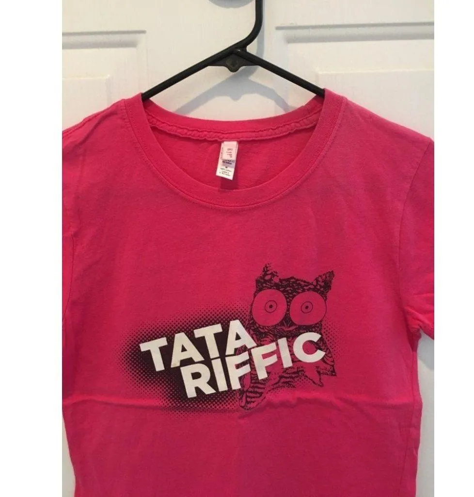 New Womens Vintage Hooters T-shirt Tata-riffic from Chicago Size Large - Image 2