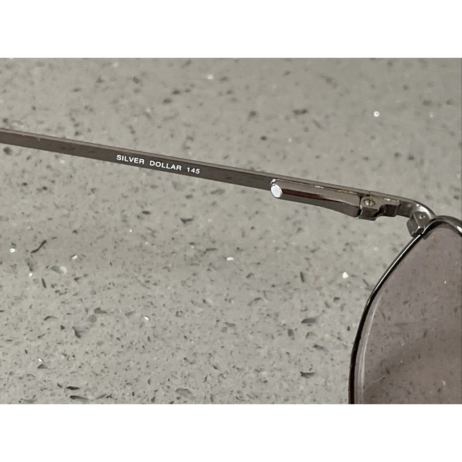 Silver Dollar Eyeglasses Frames ONLY #2 Scott 55 - Image 8