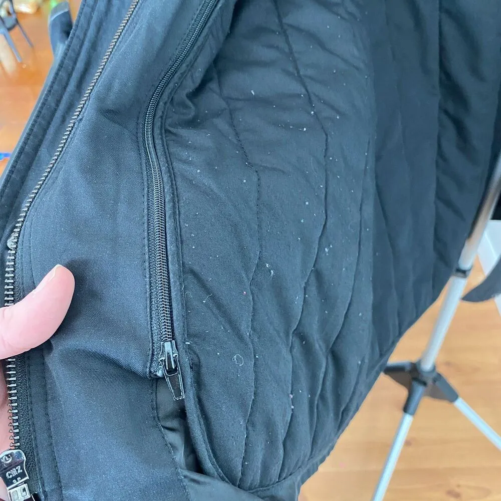 Lauren Ralph Lauren Women's Hooded Single-Breasted Raincoat A-Line Petite Medium - Image 7