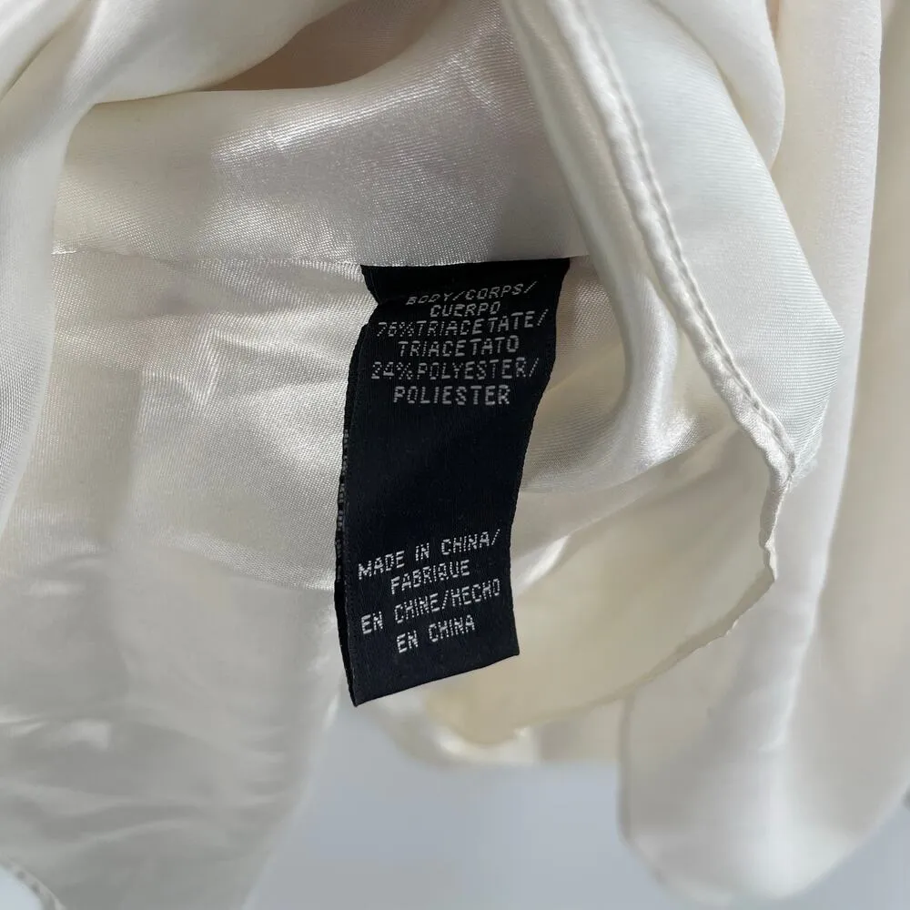 JILL STUART Maxi Dress Size 10 Black White Designer Luxury Gown Wedding Evening - Image 16