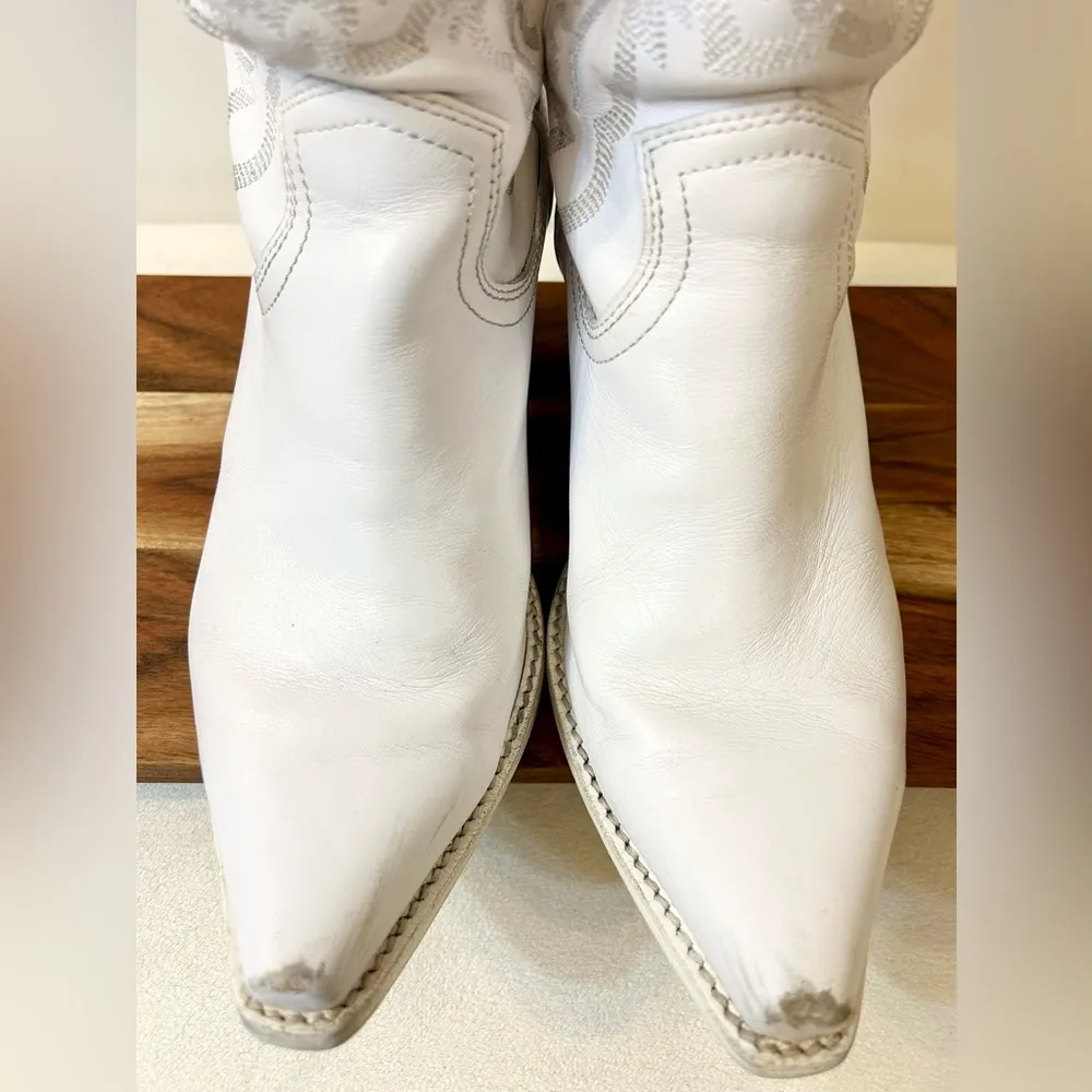 Jeffrey Campbell Rancher Boot in White Size 9.5 Revolve - Image 7