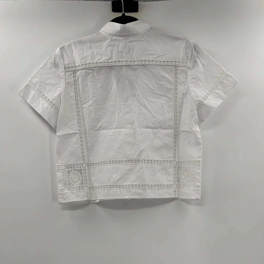 J.Crew Gamine eyelet-trim shirt - Image 9