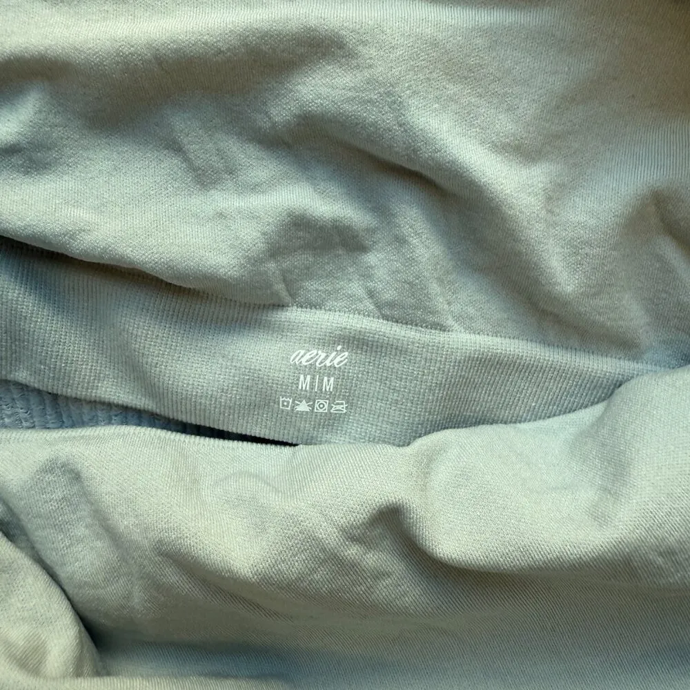 NWT  Seamless Ring Longline Bralette Ribbed Bra Gray Size Medium M NEW - Image 7