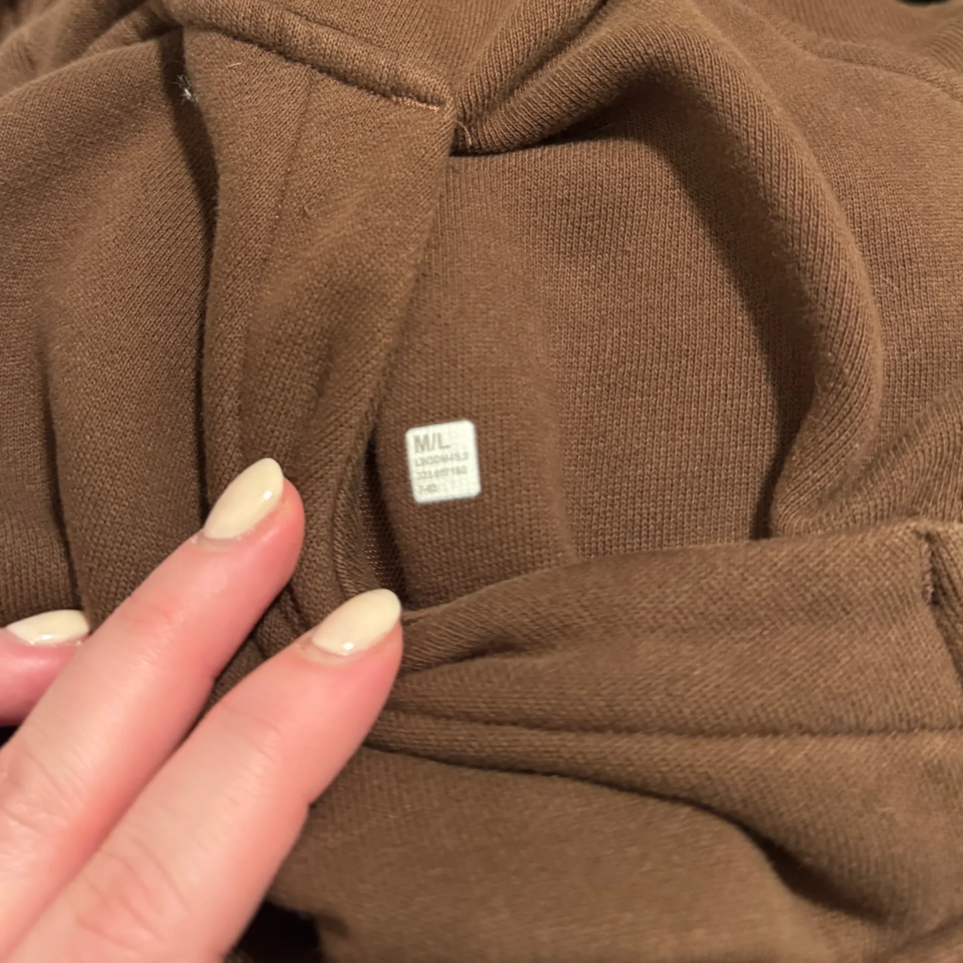 lululemon Scuba Oversized Half-Zip Hoodie in Java - Image 8