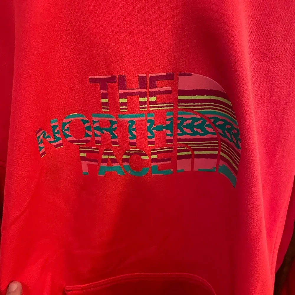 The North Face Hoodie XL Orange - Image 5