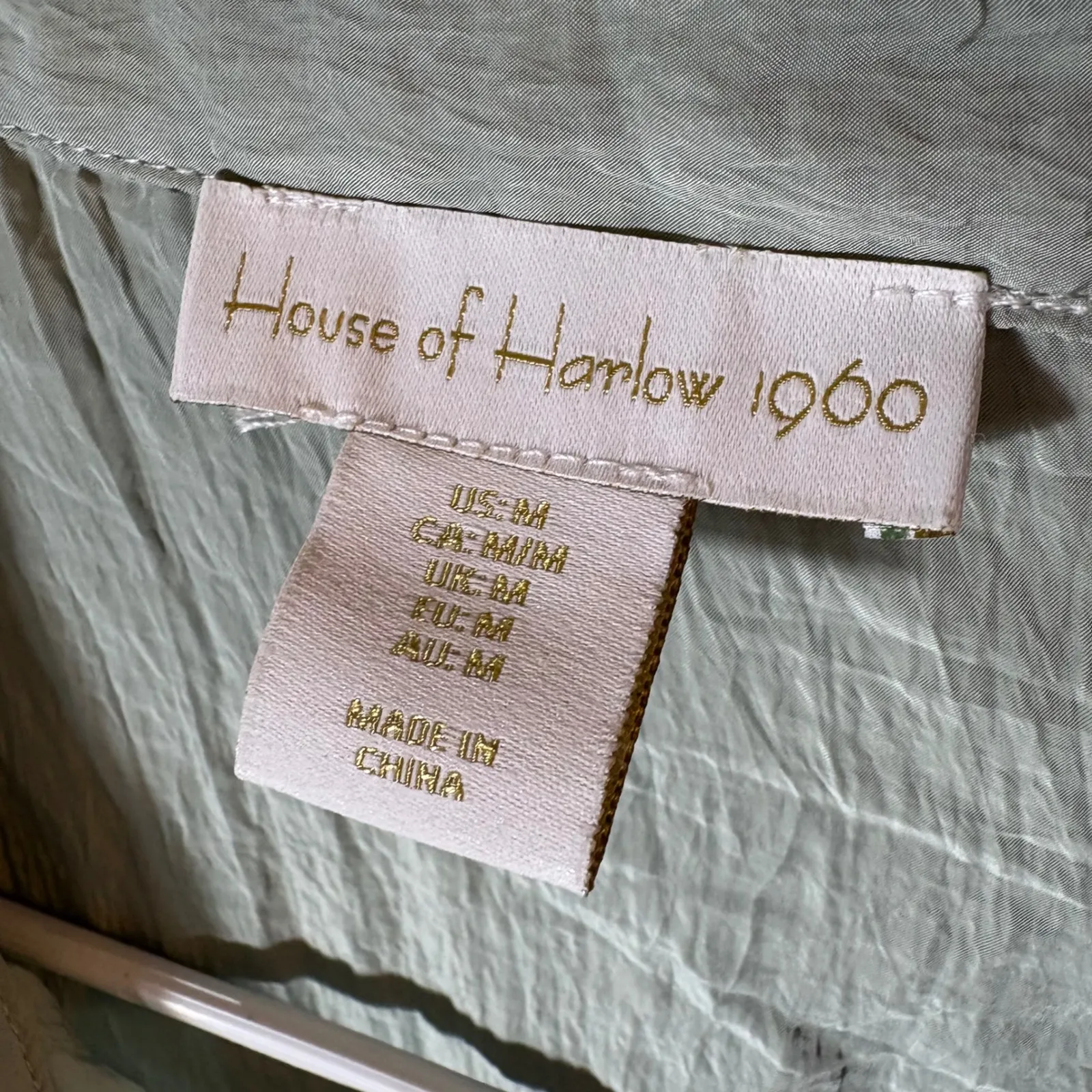 House of Harlow 1960 Crinkle Button - Image 2