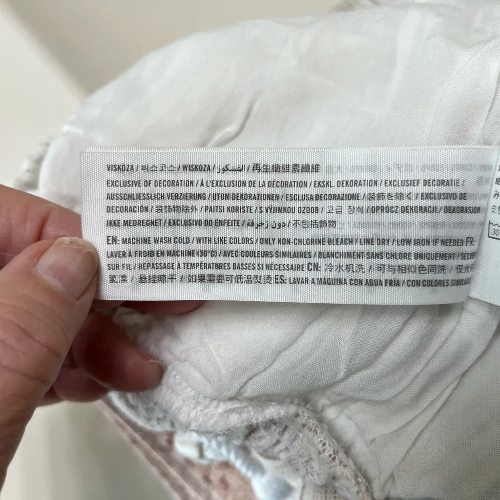 Abercrombie Linen Blend Striped Shorts Size XS - Image 7