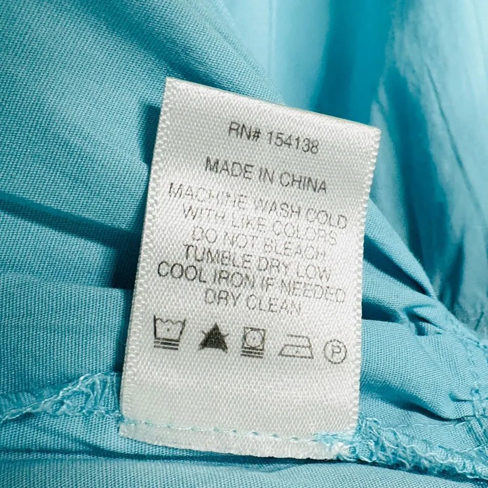 Staud Olympia Tiered Cami Halter Colorblock Cotton Tank Top Shirt Blouse Size S - Image 13