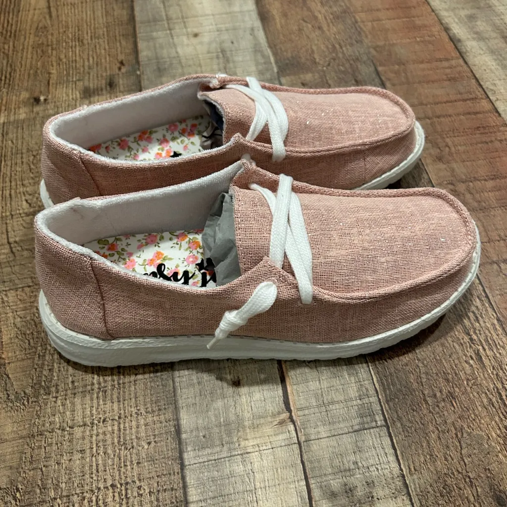 Gypsy Jazz Pink Canvas Slip - Image 3