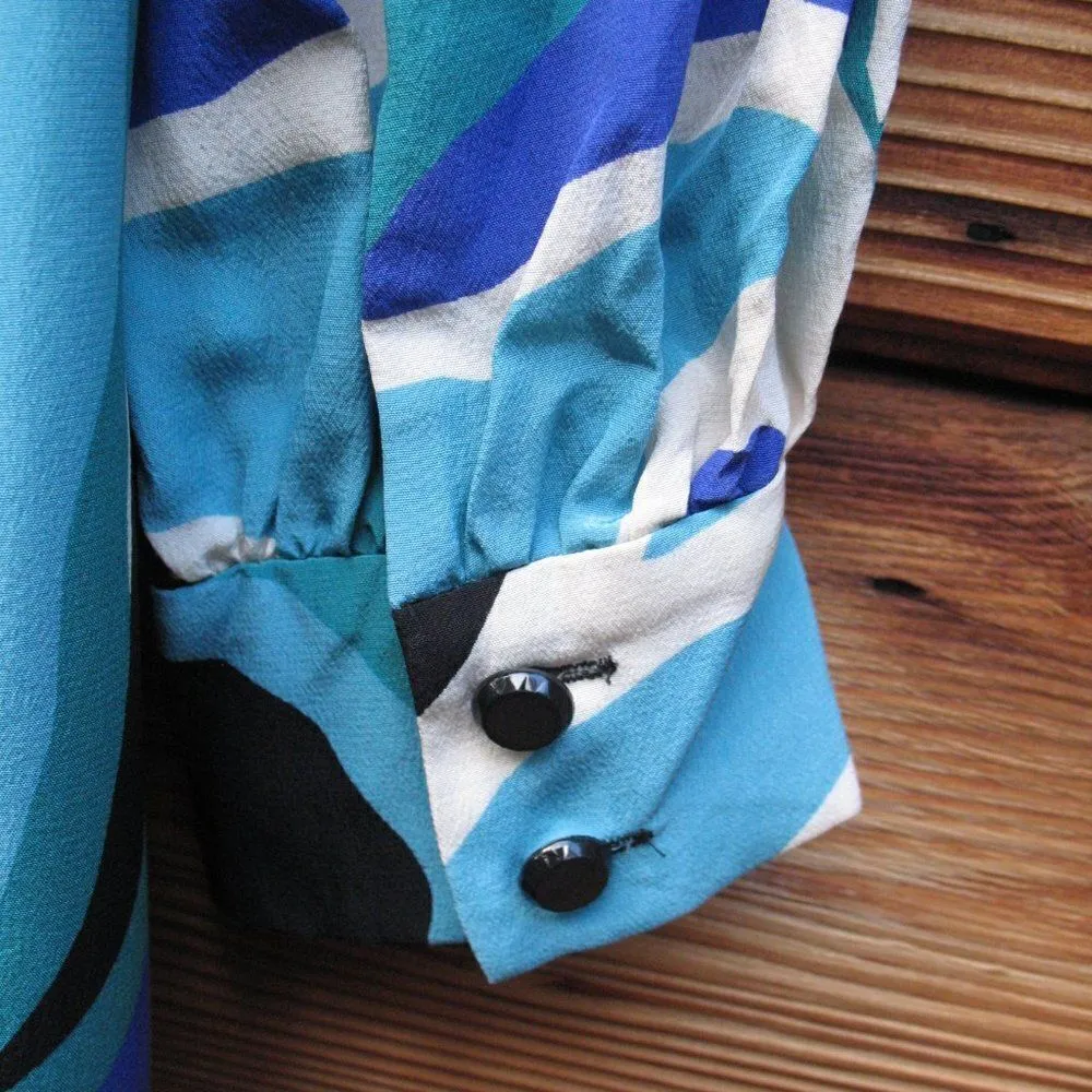 Trina Turk Silk Print Mod Shift Dress - Image 7