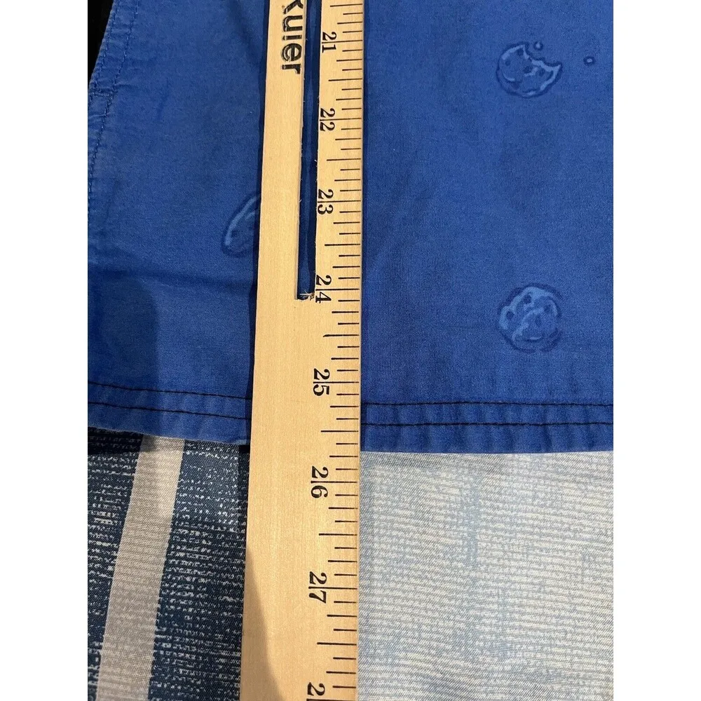 Sesame Street women's M scrub top shirt cookie monster one cute cookie - Image 4