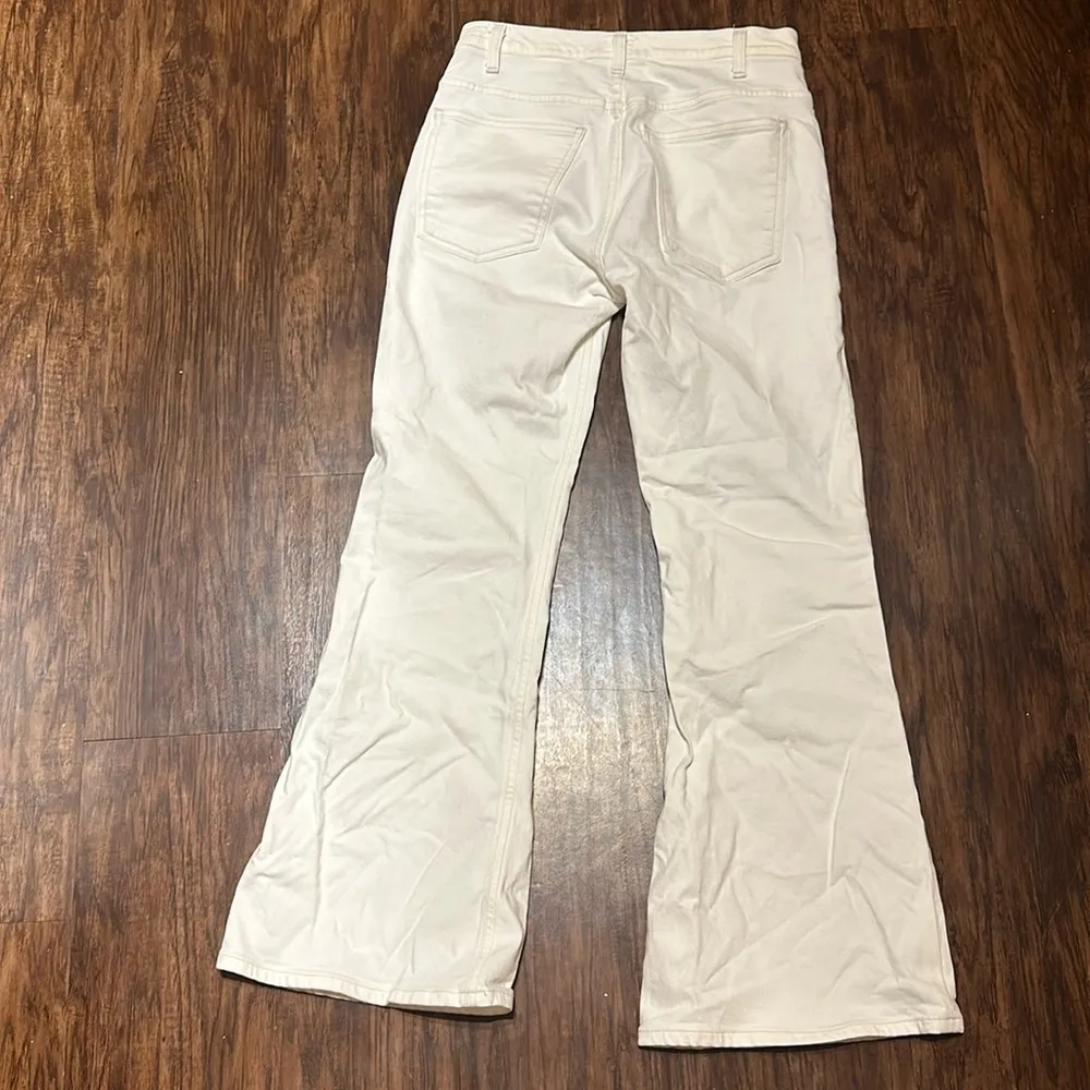 Citizens of Humanity Amelia Vintage Flare Jeans White - Image 9