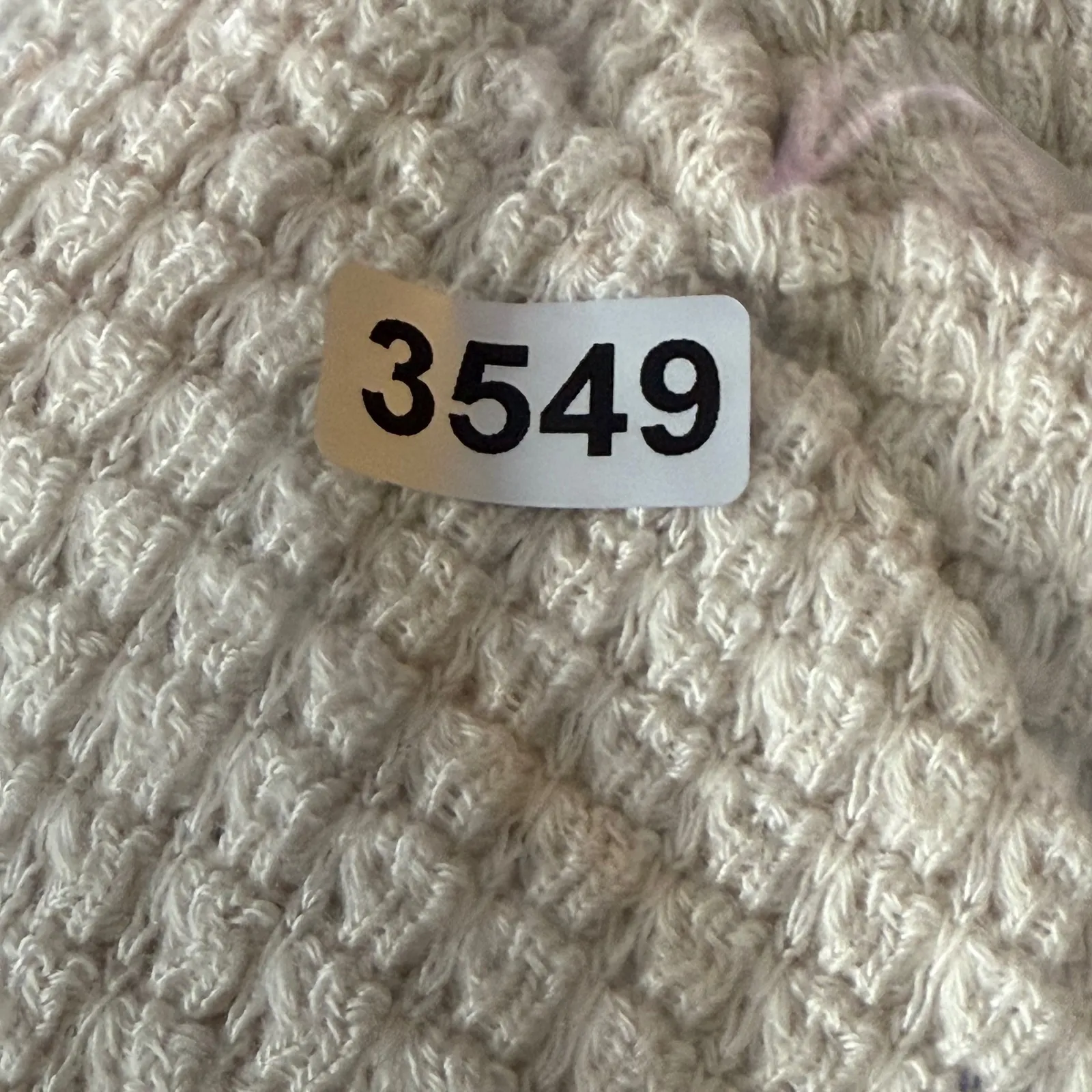 SAYLOR Waffle Knit faux wrap Mini Dress Ruffle Trim Long Sleeve Wrap Dress Sz‎ S - Image 9