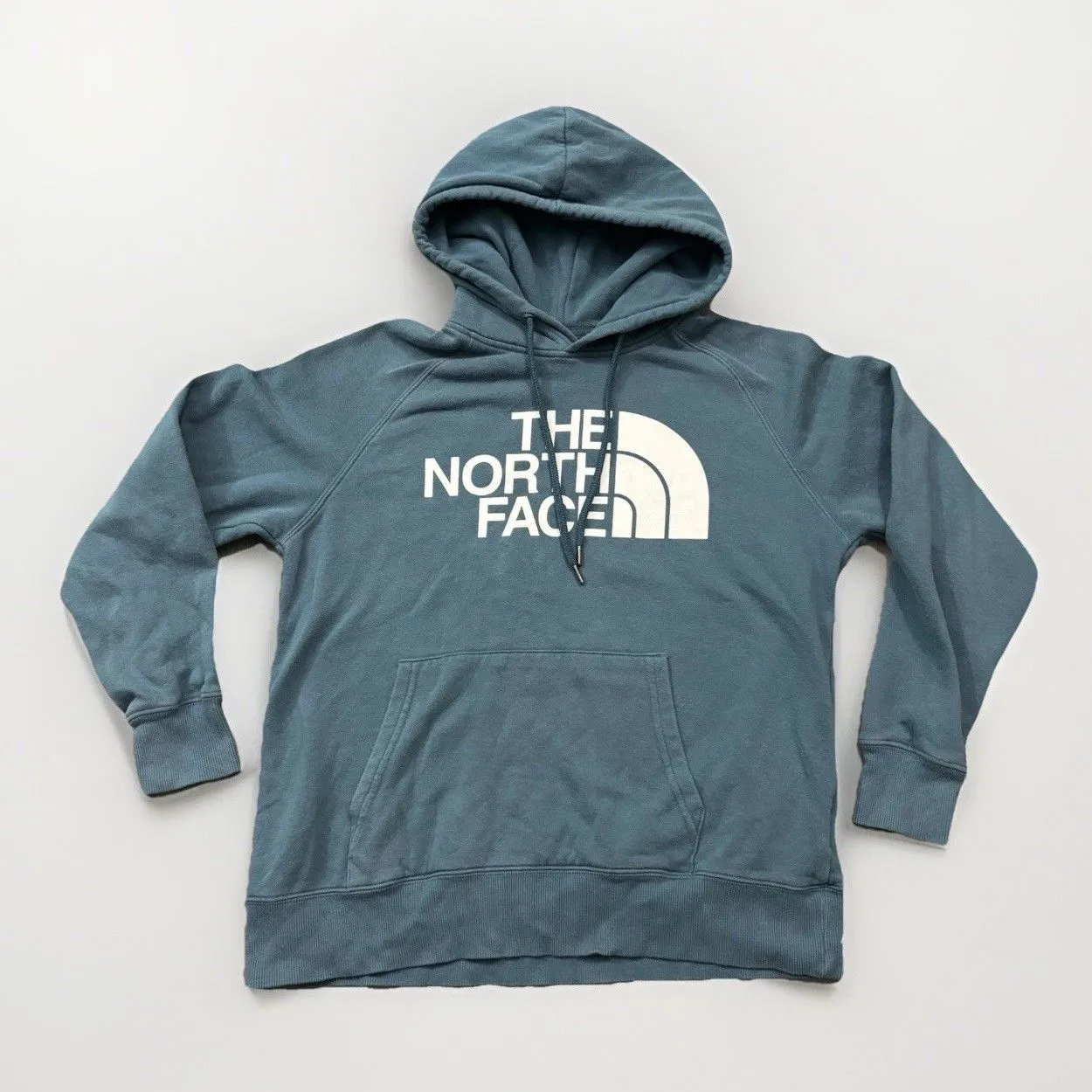 The North Face Blue Sweatshirt Hoodie Pullover Women's Size Medium - Image 2