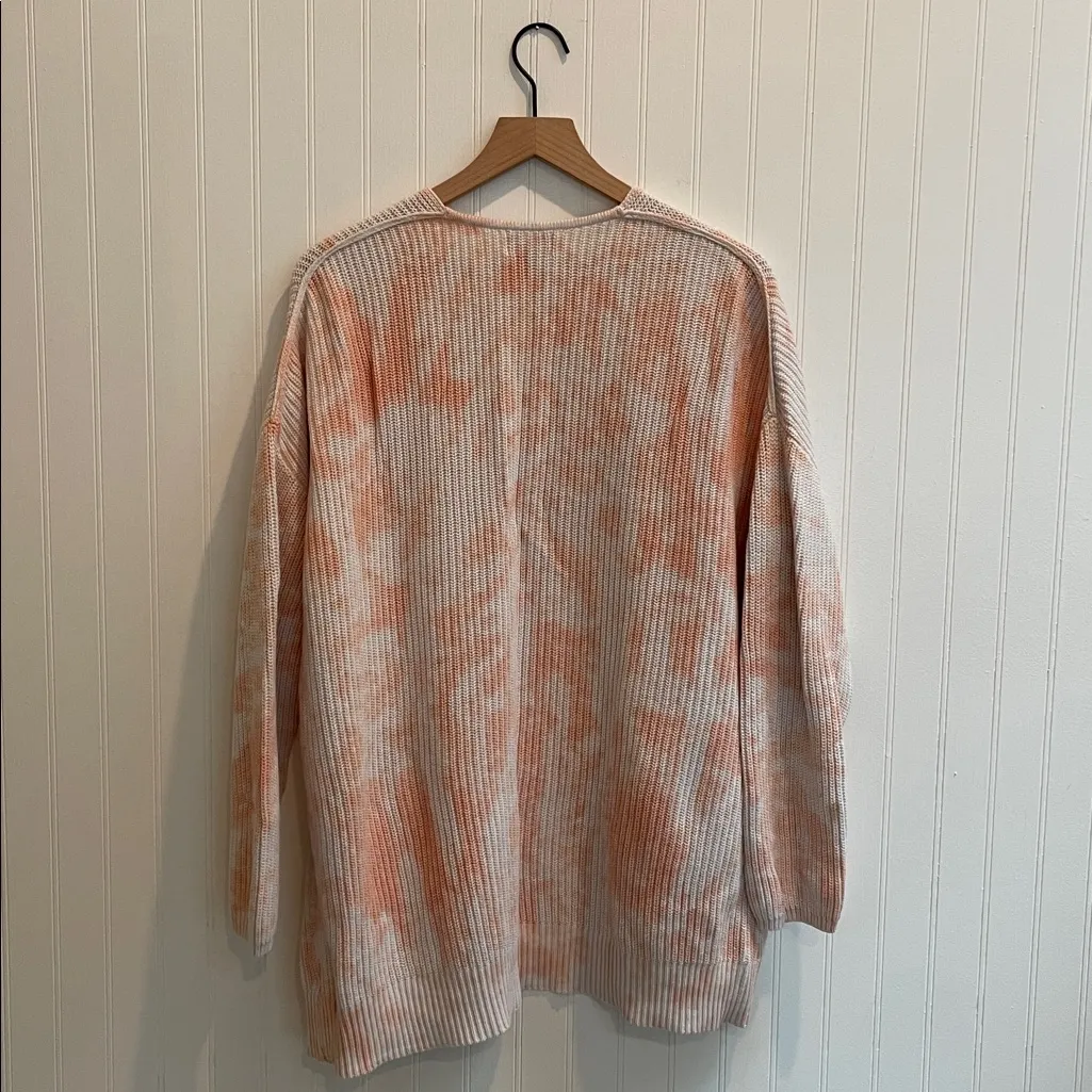 UNIVERSAL THREAD Tie Dye Open Front Knit Cardigan Sweater Cotton Size L - Image 5