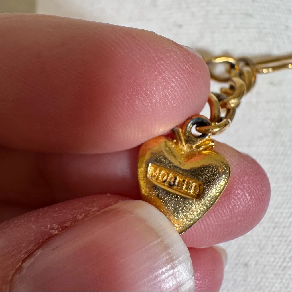 Vintage Fredrick Mosell Gold Tone Collar Necklace Estate Jewelry Classic Rare - Image 3