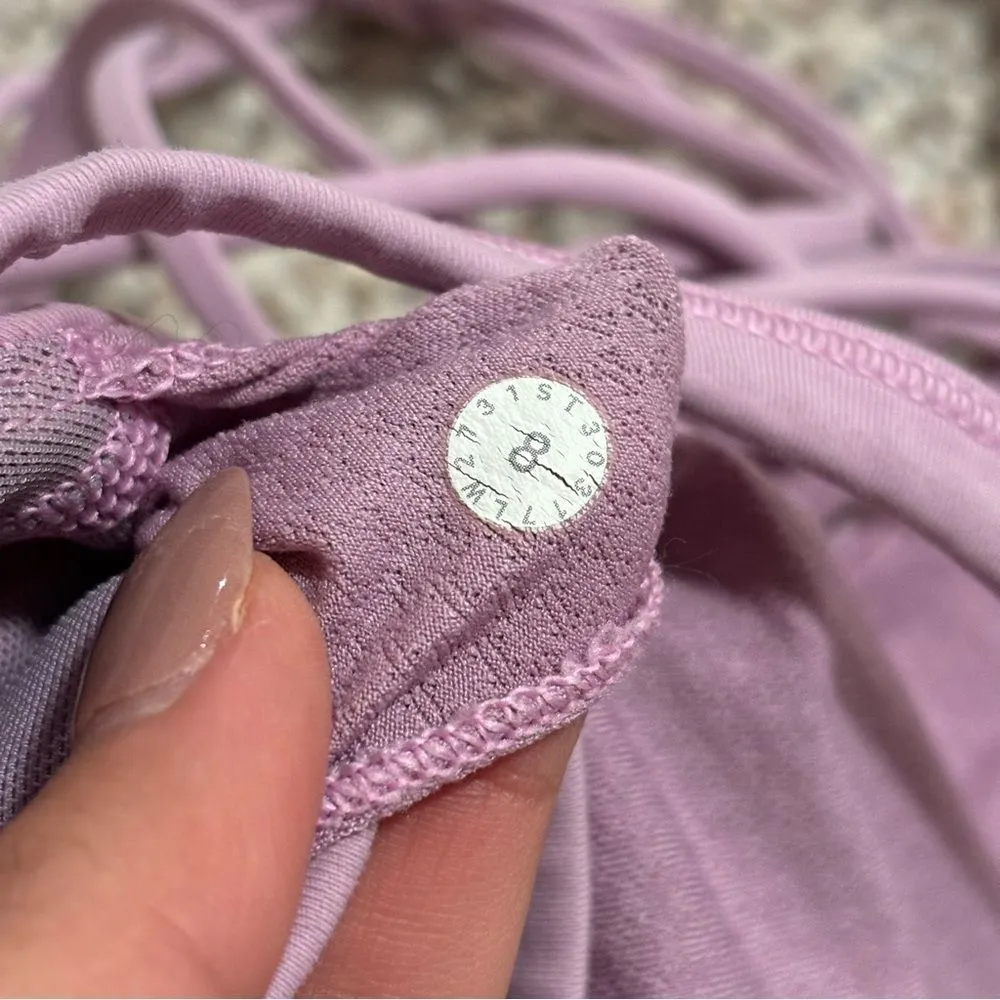 Lululemon x Soulcycle Free to be Wild Sport Bra Pink- Size 8 - Image 3