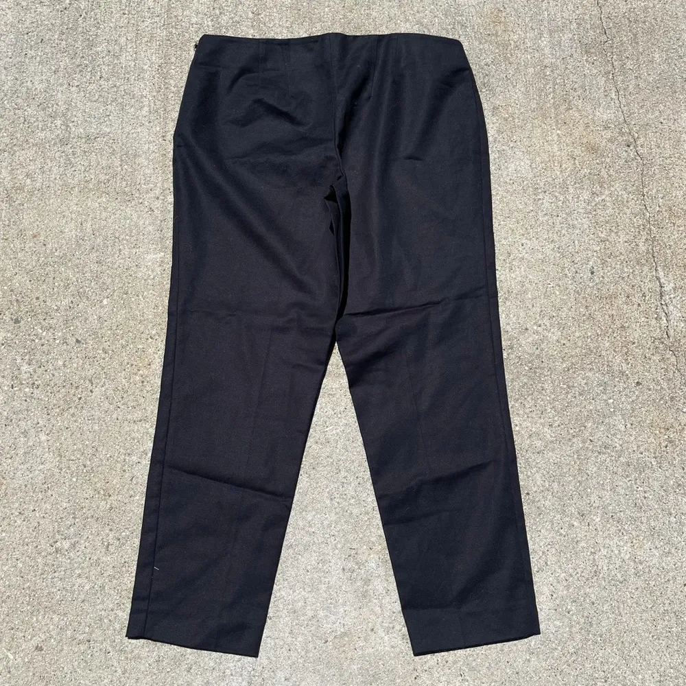 Vince Camuto Side Zip Double Weave Pants - Image 4